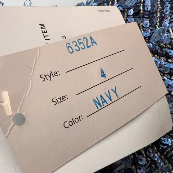 NWT Jovani Lace And Sequin Mermaid Gown - Picture 16 of 16